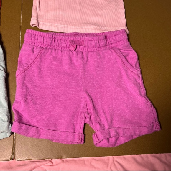 NWOT Baby GAP Jumping Beans 3T Toddler Girl Ribbed Tank Top Shorts Outfit Bundle - Picture 13 of 14